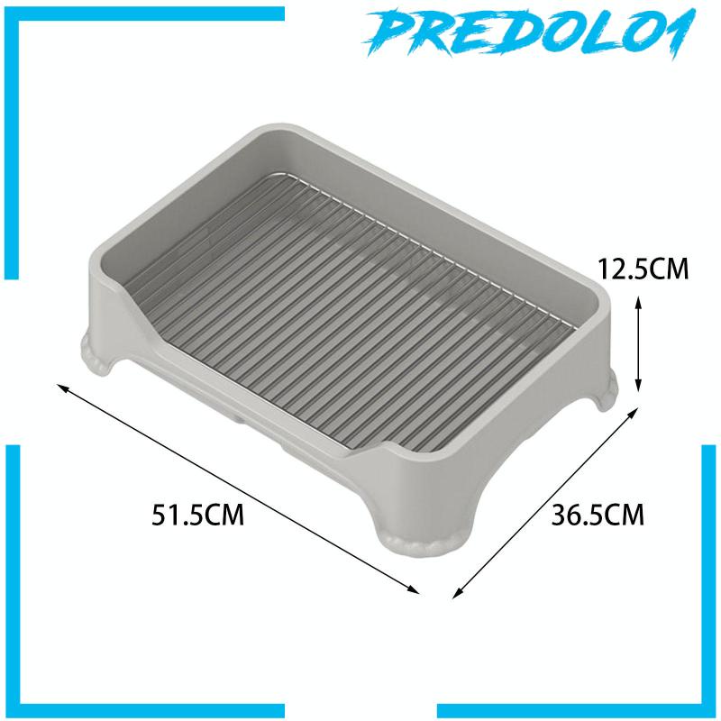 [Predolo1] Alat Pembersih Toilet Anjing Untuk Kucing Indoor Potty Tray Puppy Training Potty Tray