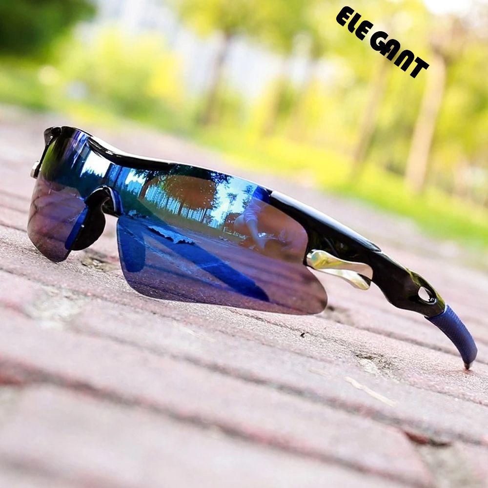 [Elegan] Bersepeda Kacamata Hitam Outdoor Vintage Vision Care Hiking Lari Sepeda Naik Peralatan Naik Sepeda Gunung Naik Perlindungan Eyewear