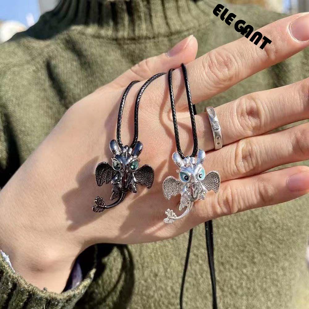 [Elegan] Kalung Korea Trendi Pecinta Elegan Liontin Perhiasan Leher Temperamen Yang Dapat Disesuaikan