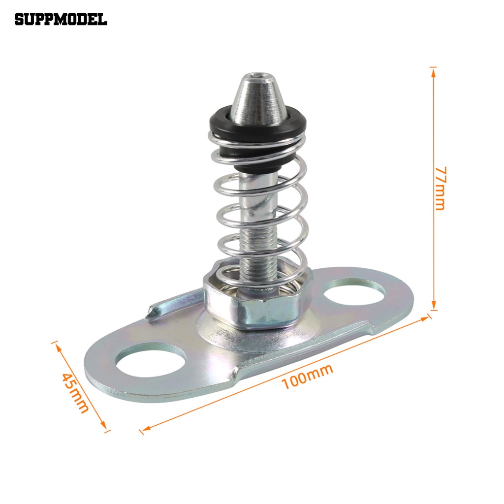 Suppmodel 1pasang Original Perlengkapan Kap Grendel Upper Kiri Kanan Pengganti Kunci Kap Otomotif 51238229807 Tahan Aus Untuk E46 E52