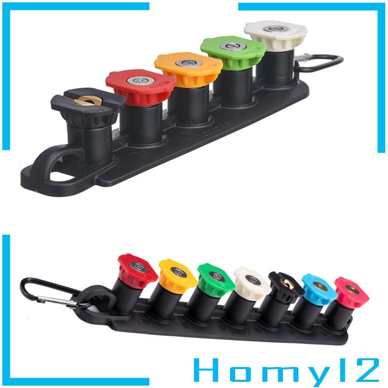 [HOMYL2] Pressure Washer Tips Aksesori Untuk Membersihkan Pressure Washer Spray Nozzle Set