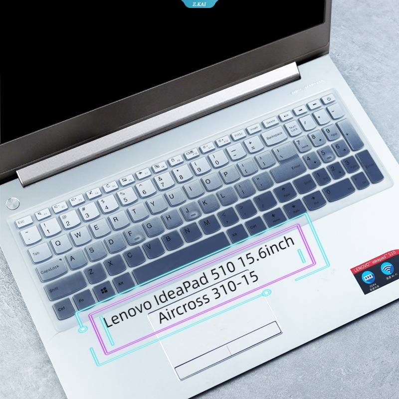 Full Set Keyboard Film Untuk Laptop Lenovo IdeaPad 51015.6inch Aircross 310-15 Silikon Film Pelindung Anti Air [ZK]