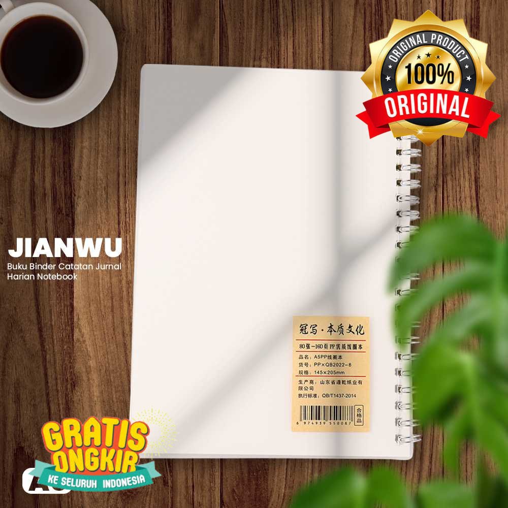 

Buku Binder Catatan Jurnal Harian Notebook Ukuran A5 - S2526 9905