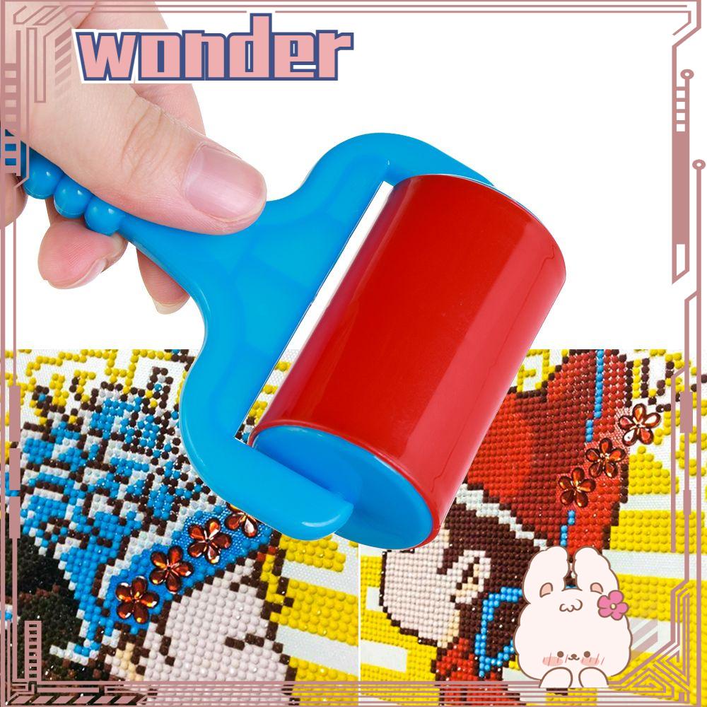 Wonder Warna Acak Berlian Lukisan Roller Art Multifungsi Fitting Tinta 5D Cross Stitch Aksesoris