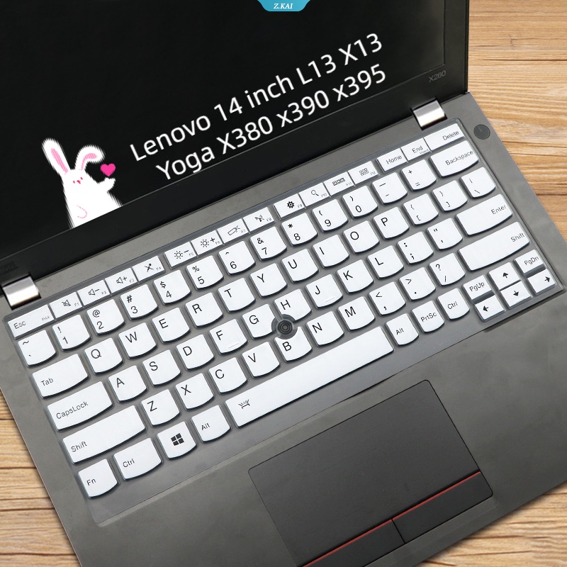 Pelindung Keyboard Laptop Model Silikon Bening Untuk Lenovo 14inch L13 X13 Yoga X380 X390 X395 Pelindung Keyboard Anti Air [ZK]