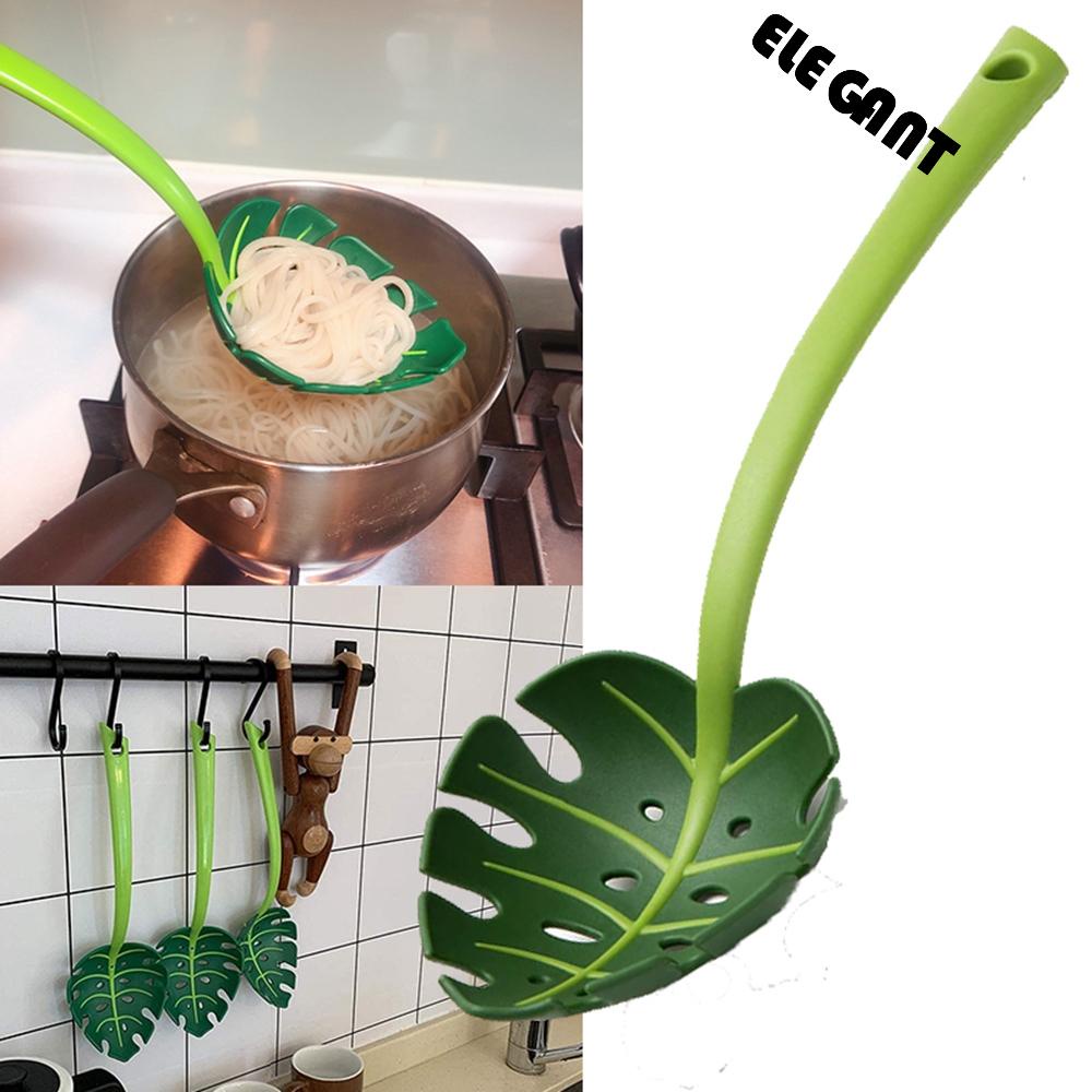 [Elegan] Sendok Mie Kreatif Gagang Panjang Home Colander