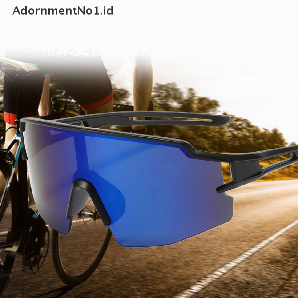 [AdornmentNo1] Outdoor Pria Wanita Eyewear Goggles Sunglasses Bersepeda Kacamata Sepeda Eyewear Perlindungan UV Memancing Kacamata Gunung-Jalan-Sepeda Naik Kacamata [ID]