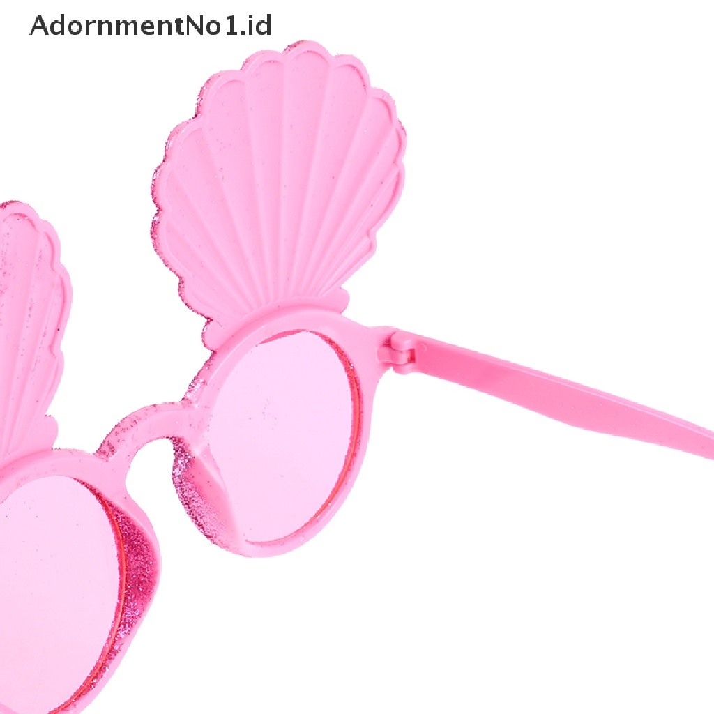 [AdornmentNo1] Kacamata Hitam Pesta Hawai Flamingo Tropical Luau Pool Beach Party Decoration [ID]