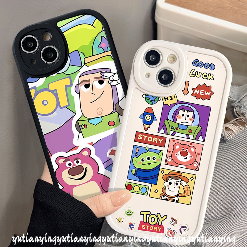 Cute Toy Story Candy Manyo Lovely Casing Soft Case Realme C53 C35 C31 C30 C25Y C55 C25s C21Y C12 C15 C11 C20A C21 5 8 8Pro 6i 9i 5i 7i 10 6s 8 6 Pro+C20 GT C2 C3 C17 Sarung Kartun