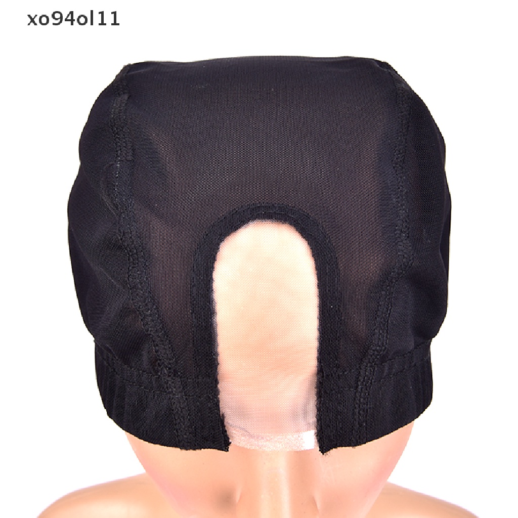 Xo U Part Wig Cap hair net Elastis Untuk Membuat Wig Mesh dome Cap Topi Jaring Topi Renang OL