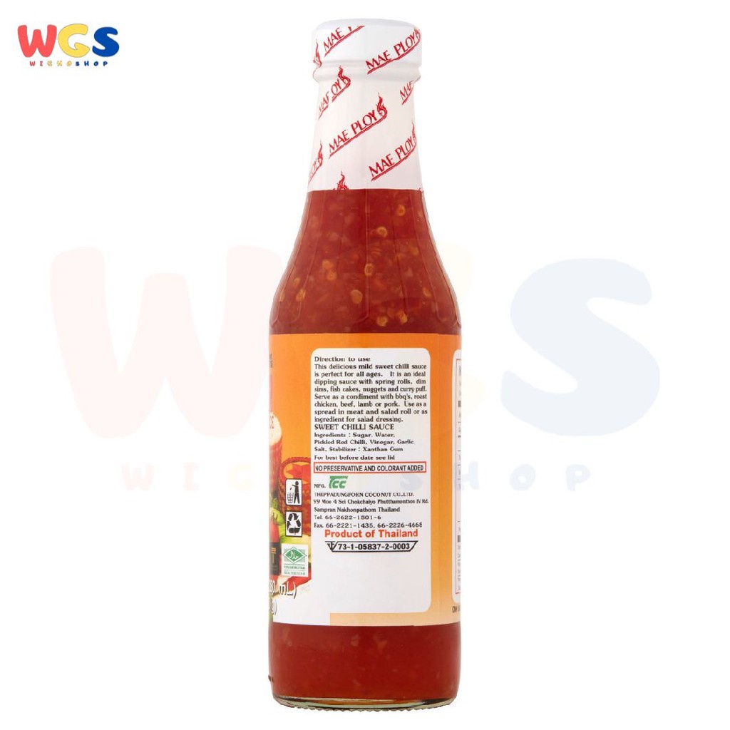 Mae Ploy Thai Sweet Chilli Sauce 280 ml - Sambal Pedas Manis