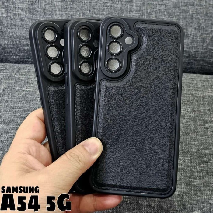 Case LEATHER PRO CAMERA Vivo Y01/Y01A/Y12/Y12S/Y15/Y15S/Y17/Y20/Y20S/Y21/Y21S/Y21A/Y33S/Y33T Softcase Leather Sintesis