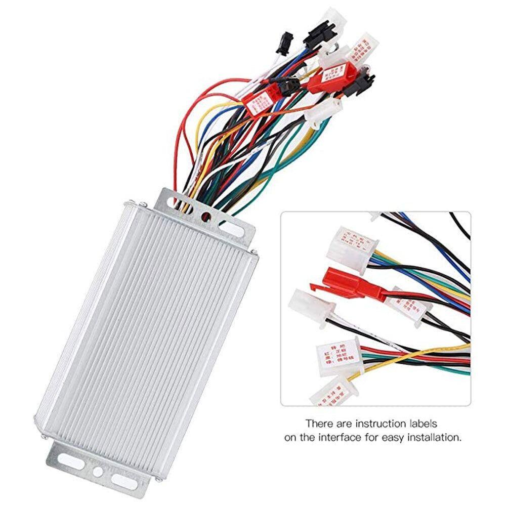 R-FLOWER Aksesoris Controller E-bike Scooter Motor Brushless 36V /48V 500W