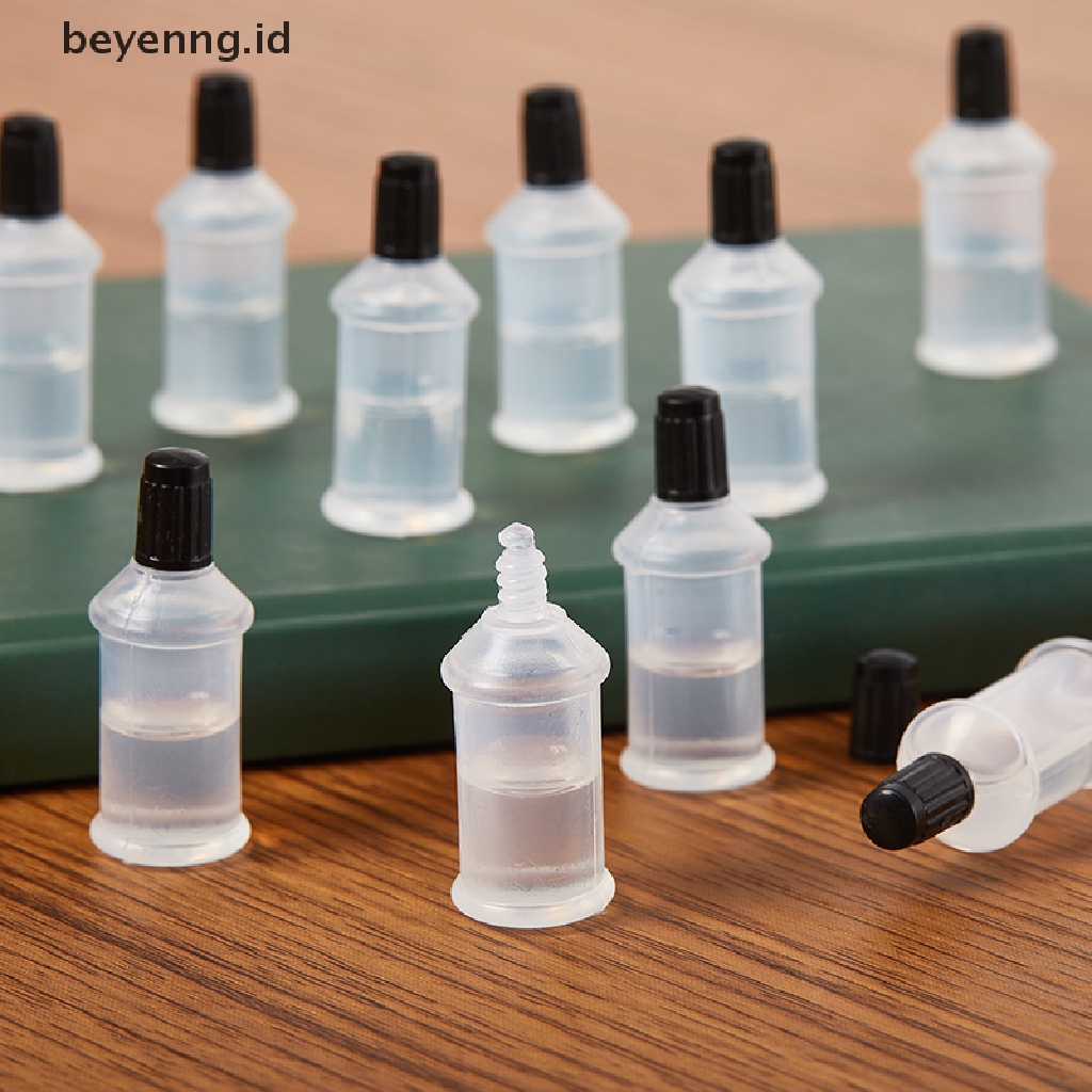 Beyen 10PCS 2ml Clipper Shaver Pelumas Mesin Jahit Hair Trimmer Blade Oil ID