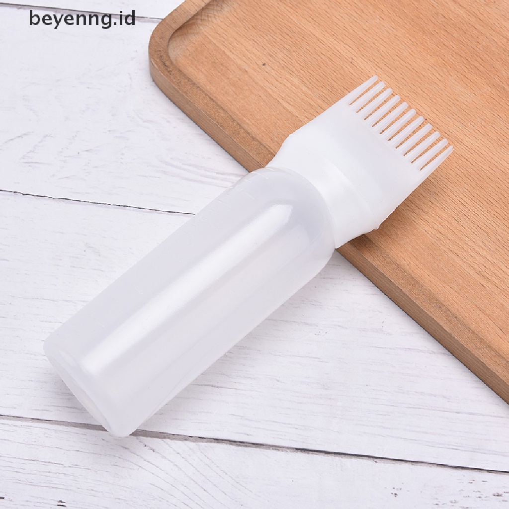 Beyen 120ML Sikat Aplikator Pewarna Rambut Cuci Rambut Botol Kosong Sisir Styling Tool ID