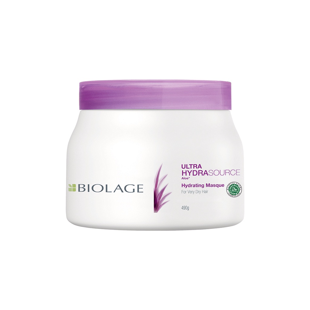 Biolage Hydrasource Mask 500 ml - Masker Professional Perawatan Rambut Kering