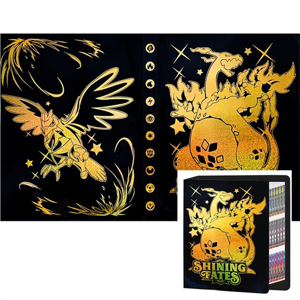 [Elegan] Album Buku Mainan Hadiah 540kartu Charizard 9saku Kartu Game Holder Binder Folder Collection Binder
