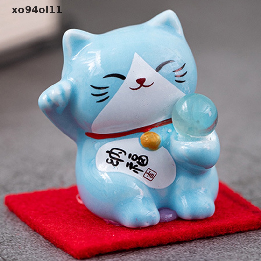 Xo Keramik Jepang Sembako Kerajinan Anak Kucing Ceramic Chop Rack Household OL