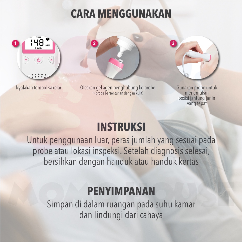 Fetal Doppler USG Gel Doppler Gel Jelly USG Dopler