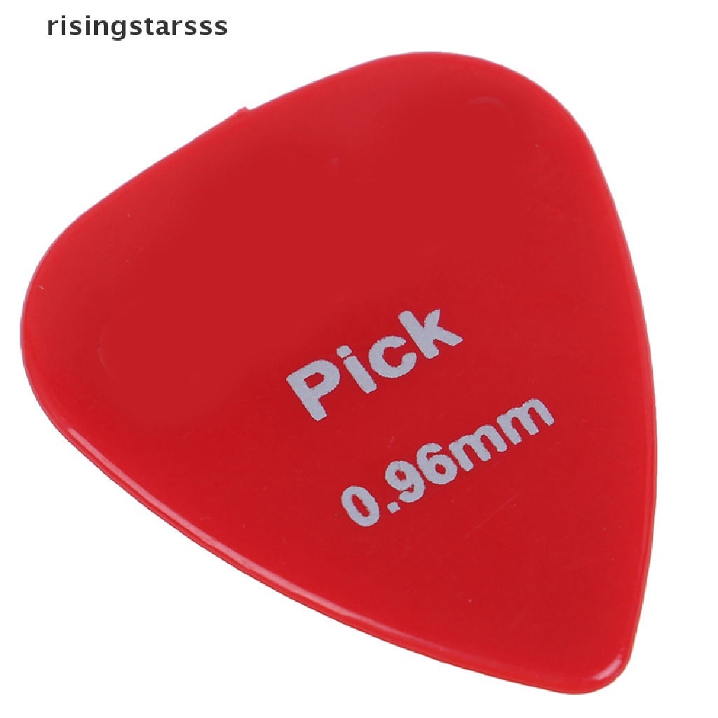 Rsid Span-new 10Pcs 0.96mm color acoustic picks Elektrik Halus Gitar pick holder Aksesoris Jelly