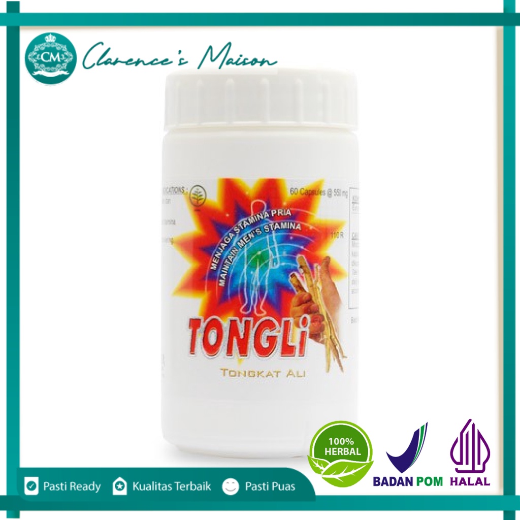 TONGLI Borobudur Herbal 60 Kapsul, Menjaga Stamina Pria Tongli