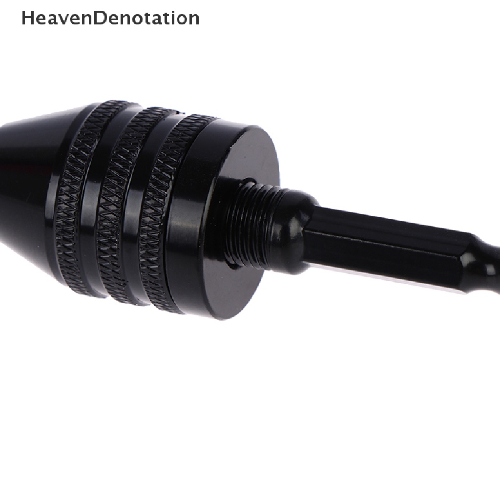 [HeavenDenotation] 1per4 ''Hex Shank Keyless Drill Chuck Perubahan Cepat Adaptor Converter Adaptor Bor HDV