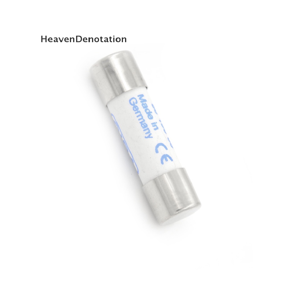 [HeavenDenotation] New Multimeter 10x38mm 1000V 10A Silinder Sekring Keramik Putih HDV