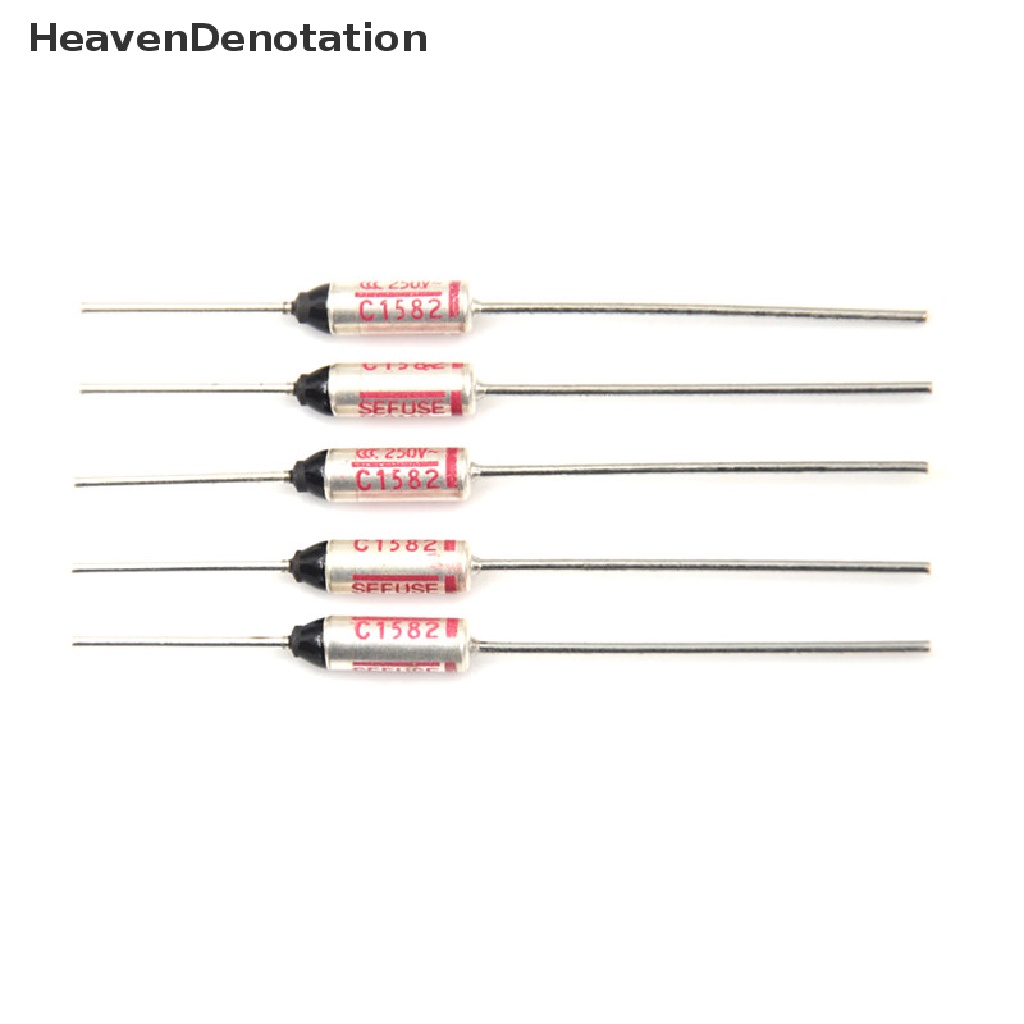 [HeavenDenotation] 5pcs SF214E Sefuse Cutoffs NEC Thermal Fuse216°C 216derajat Celcius 10A 250V HDV