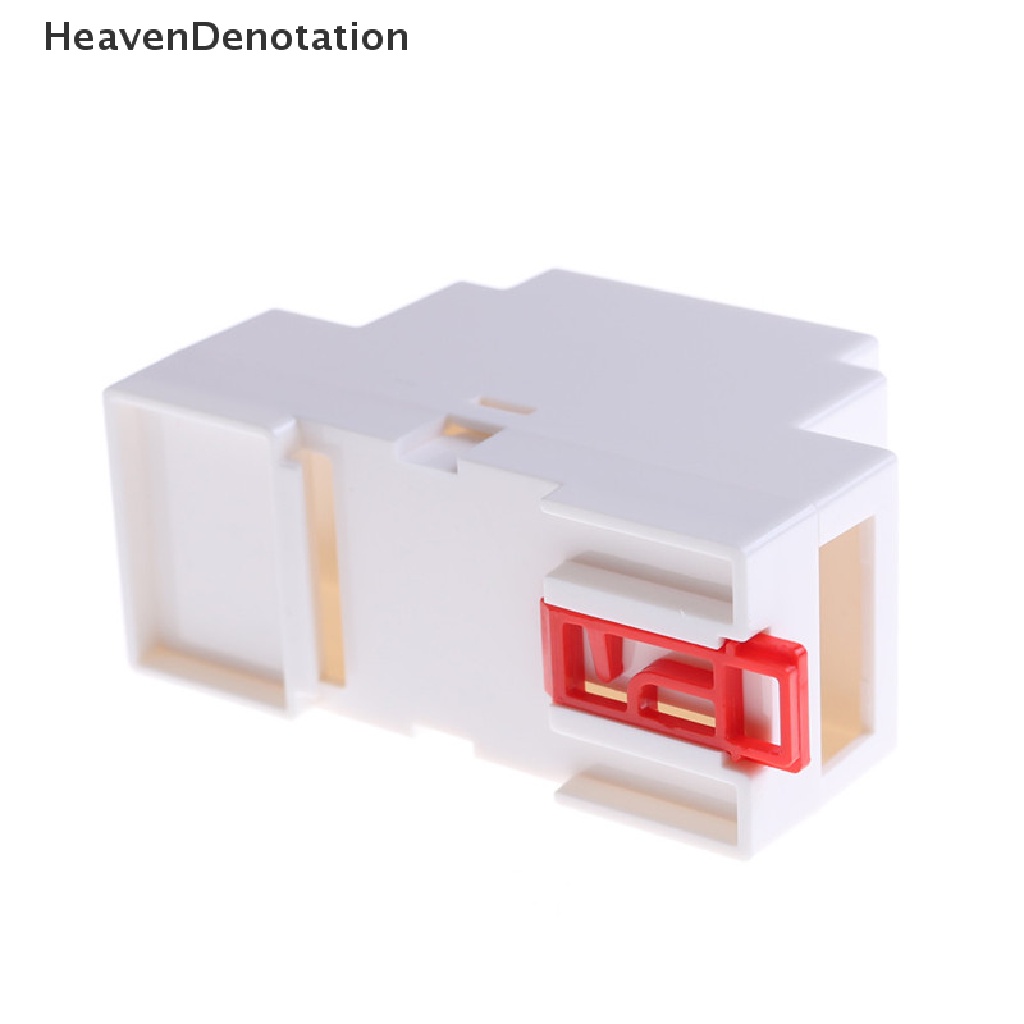 [HeavenDenotation] 88 * 37 * 59mm Kotak Elektronik Plastik Proyek Case DIN Rail Junction Box HDV