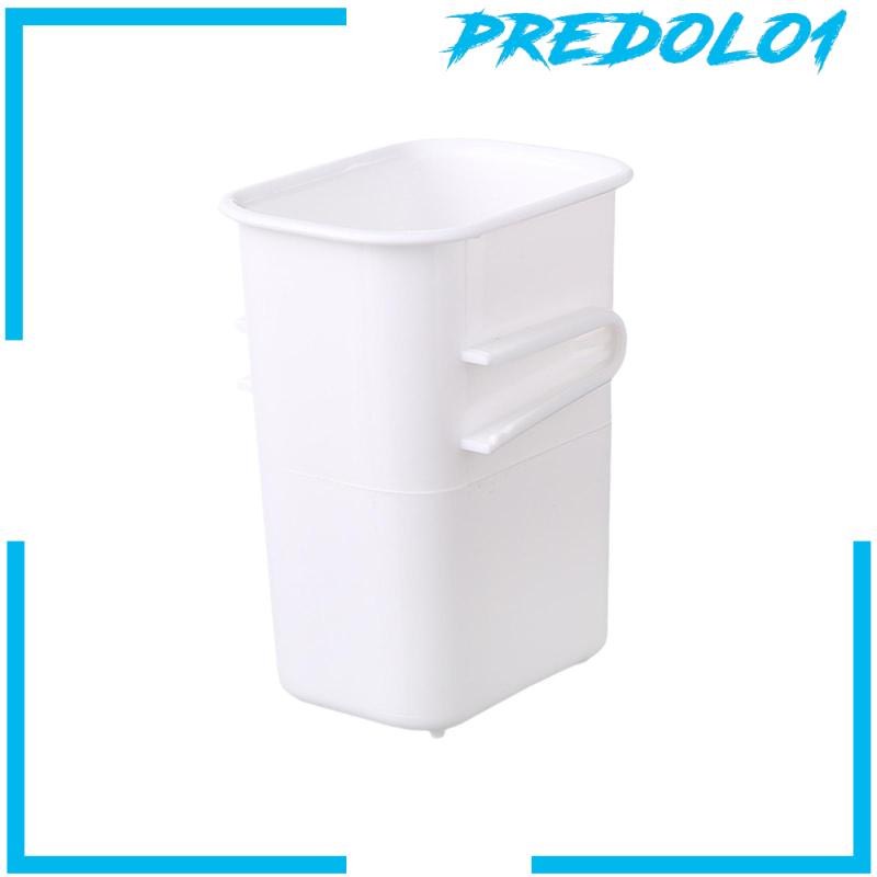 [Predolo1] Wadah Penyimpanan Makanan Untuk Kulkas Counter Portable Untuk Bumbu Keju Bawang