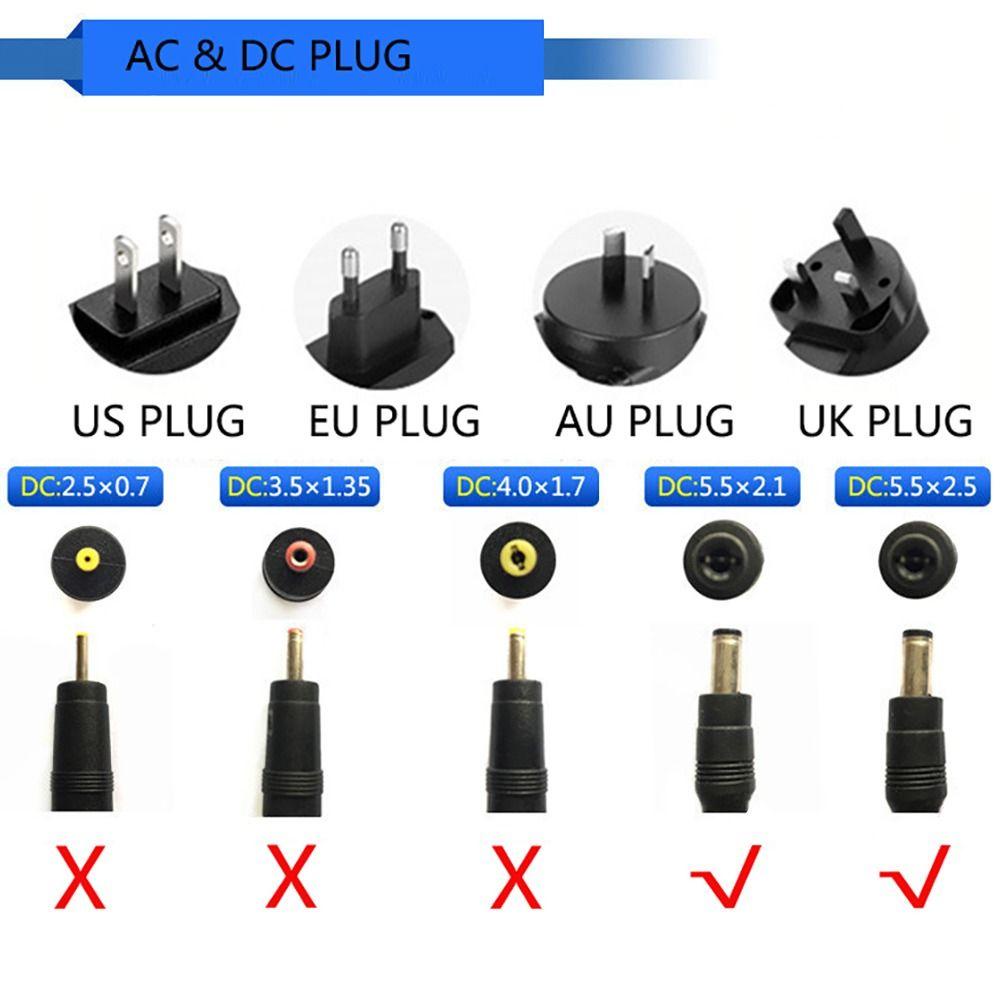 POPULAR Power Supply Adaptor Monitor Router EU US UK AU Plug Speaker LED Strip Konverter AC Ke DC