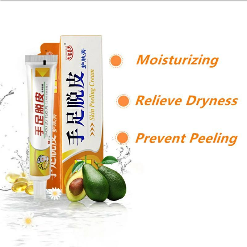 VERSI ORANGE SALEP TUMIT KAKI PECAH-PECAH TANGAN KAPALAN ( SKIN PEELING CREAM )