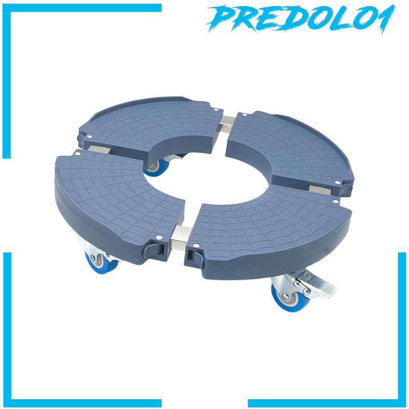 [Predolo1] Dengan Roda Rolling Plant Stand Untuk Vertical Planters Pot Bunga