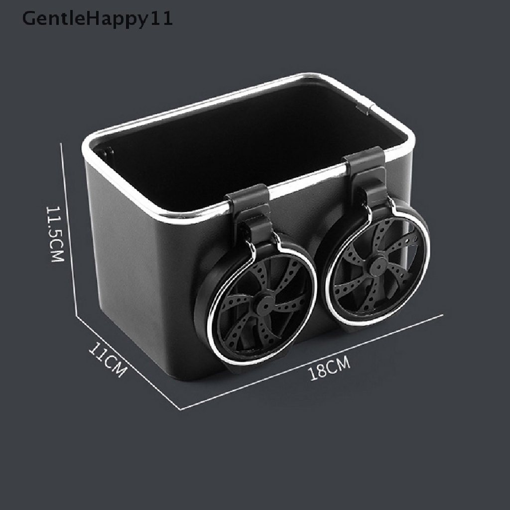 Gentlehappy Kotak Penyimpanan Mobil Multi Fungsi Armrest Organizers Tissue Cup Tempat Minuman id