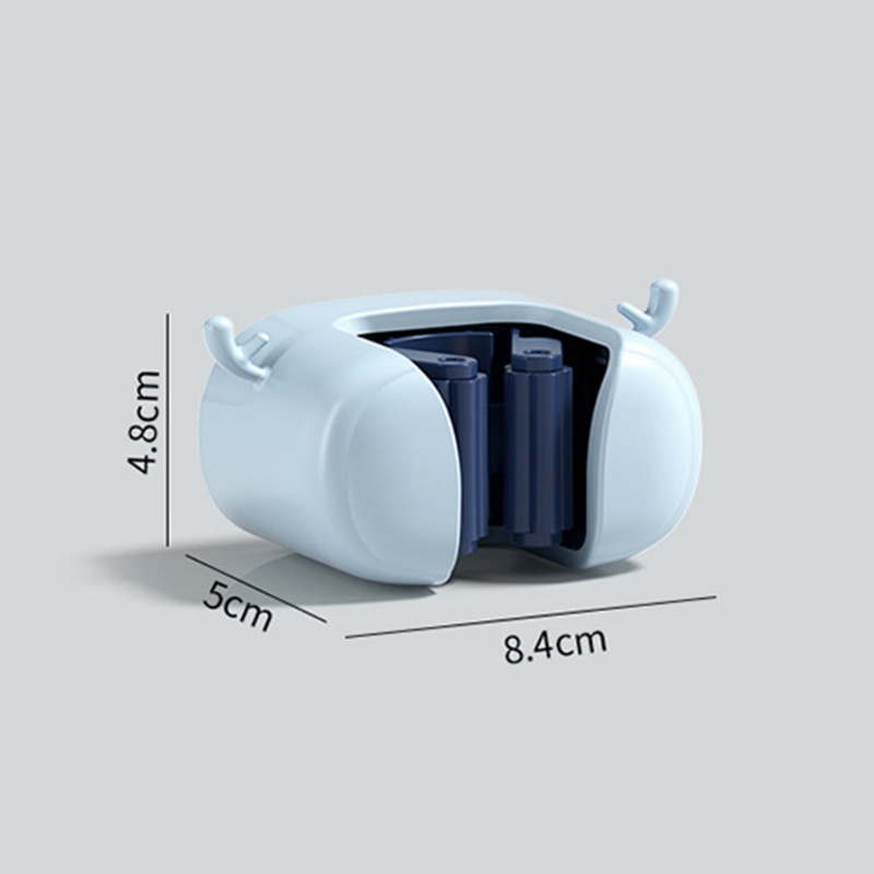 Klip Pel Tanduk Multifungsi Kuat Mulus Super Beban-bearing Punch Gratis Toilet Klip Sapu Yang Dipasang Di Dinding Dengan Kait Perlengkapan Penyimpanan Kamar Mandi Dapur