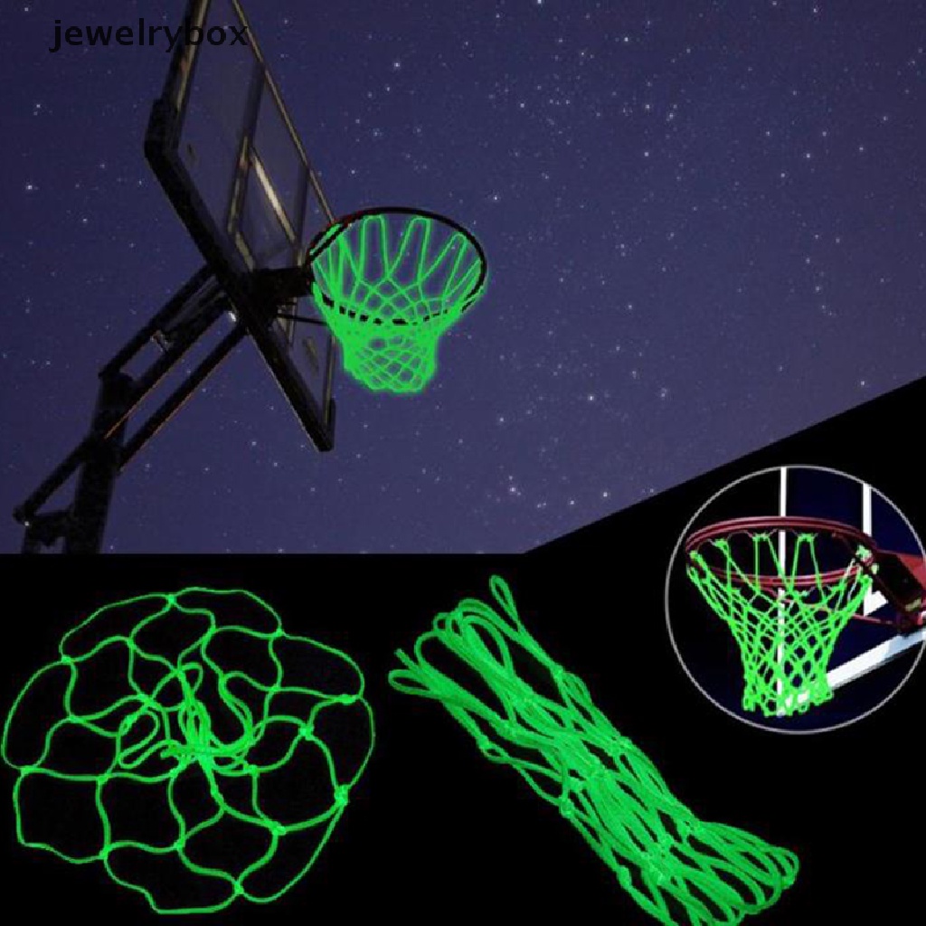 [jewelrybox] 1pc Jaring Basket Bercahaya Basket Hoop Mesh Outdoor Trainning Luminous Net Butik