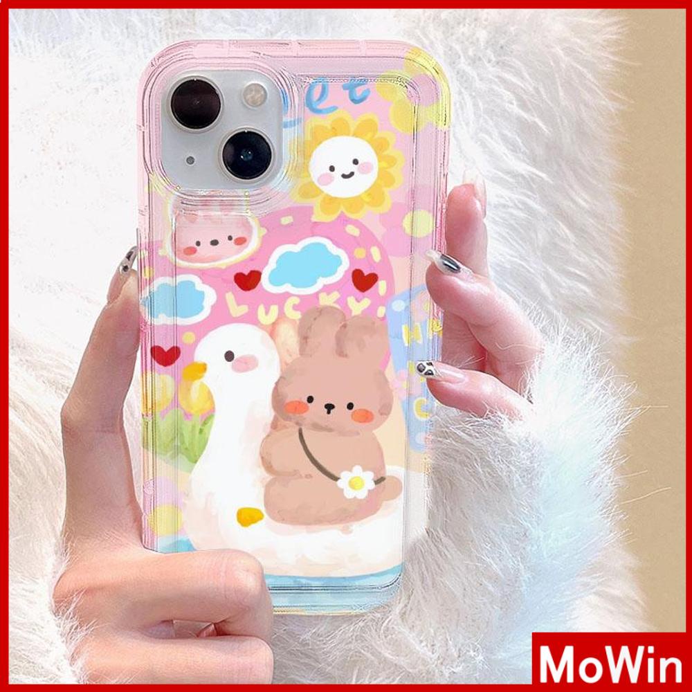 For iPhone 14 Pro Max iPhone Case Clear Case TPU Soft Case Airbag Shockproof Cute Oil Painting Bear Compatible with iPhone 13 Pro Max iPhone 12 Pro Max 11 7Plus 6Plus XR xs