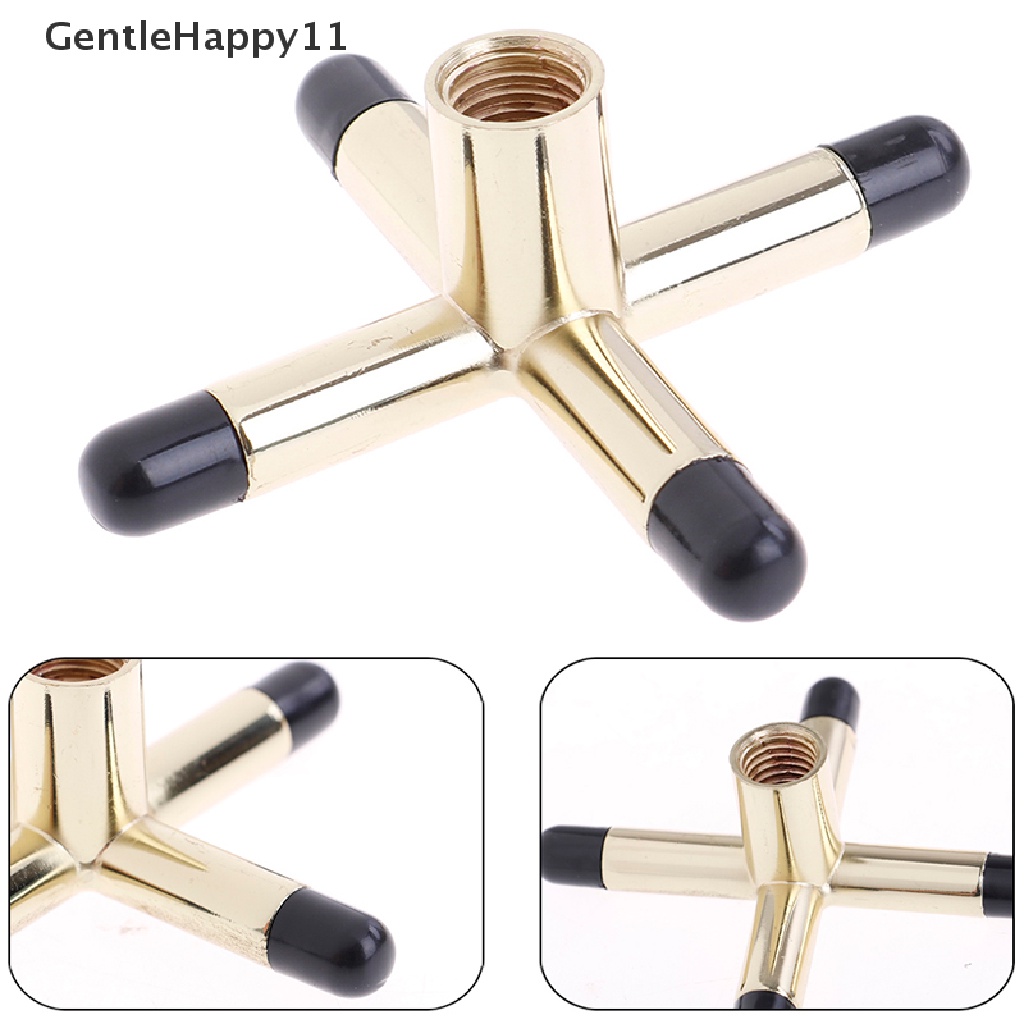 Gentlehappy Copper Stick Frame Billiards Snooker Pool Cue Rest Bridge Head Holder Aksesori  Id