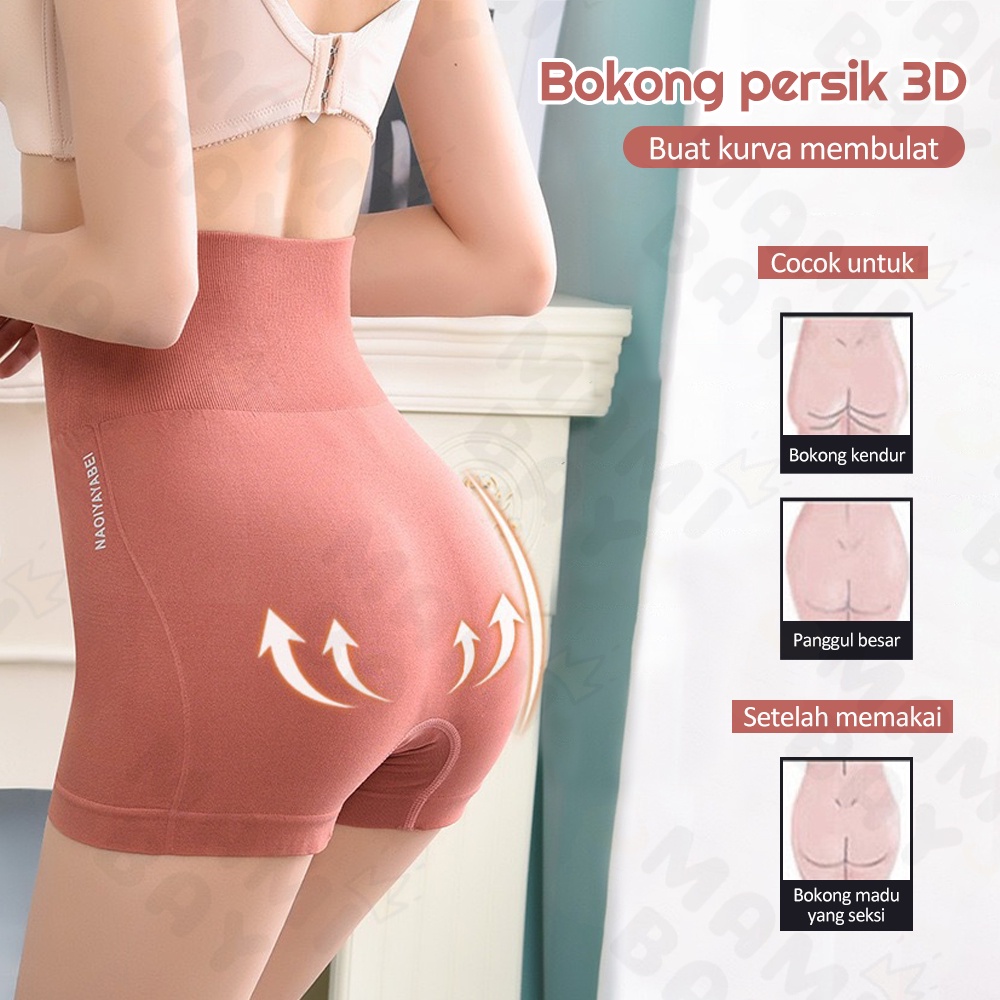 OKEYI celana dalam wanita pinggang tinggi pants highwaist wanita celana dalam katun untuk 45kg-60kg