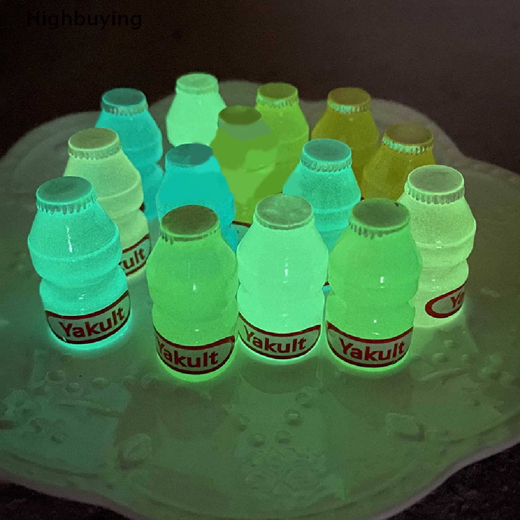 Hbid 5PCS Hiasan Aksesoris Resin Minuman Fluorescence DIY Untuk Perhiasan Bahan Crafg Ch Supply Seni Dekorasi Glory