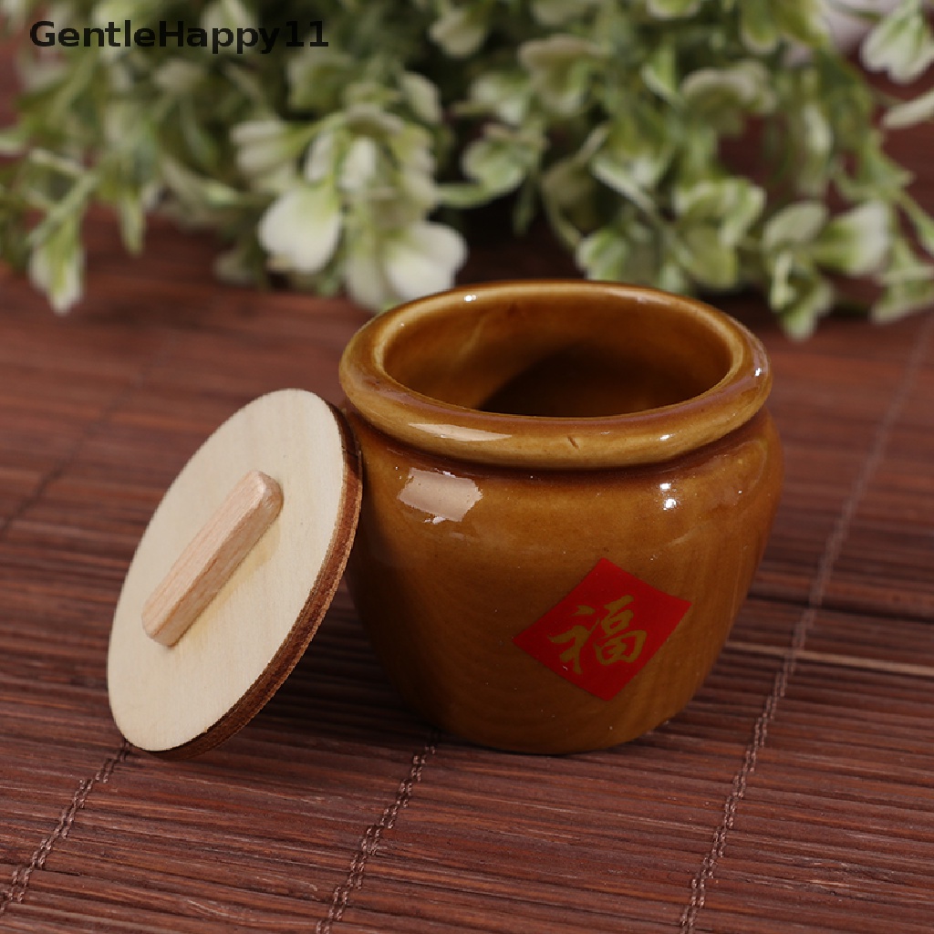 Gentlehappy1per12 Miniatur Rumah Boneka Ppn Nasi Berpura-Pura Bermain Mainan Dapur id