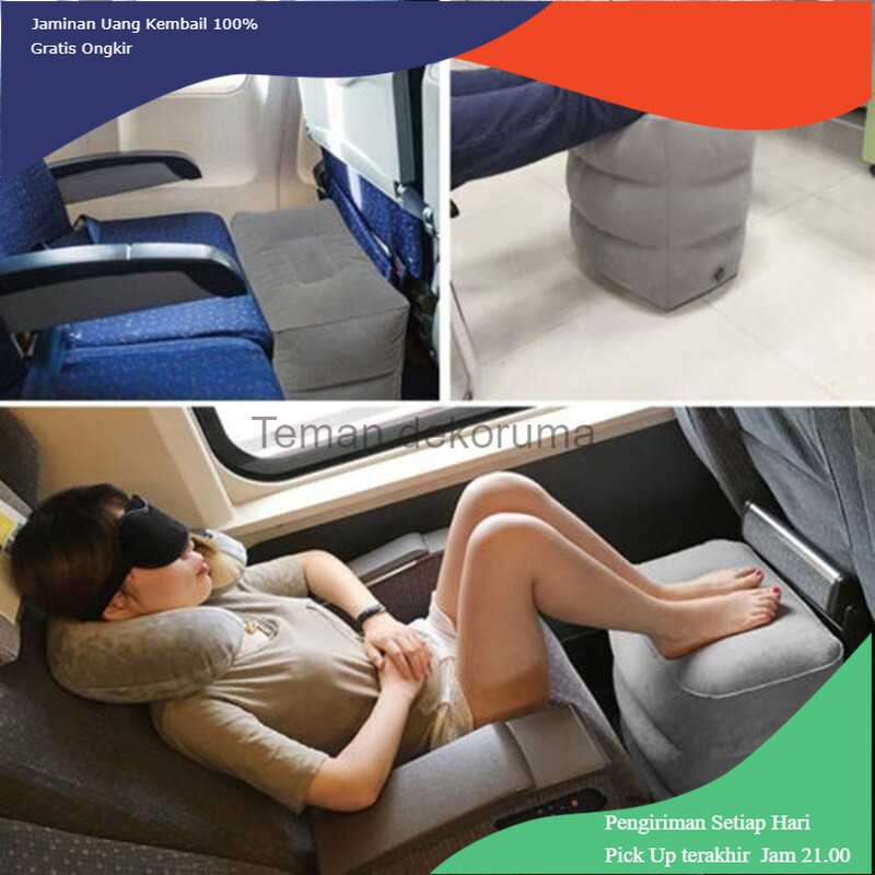 TD - RTG YMQY Bantal Angin Kaki Portabel Inflatable Relaxing Foot Rest - BSZ0020