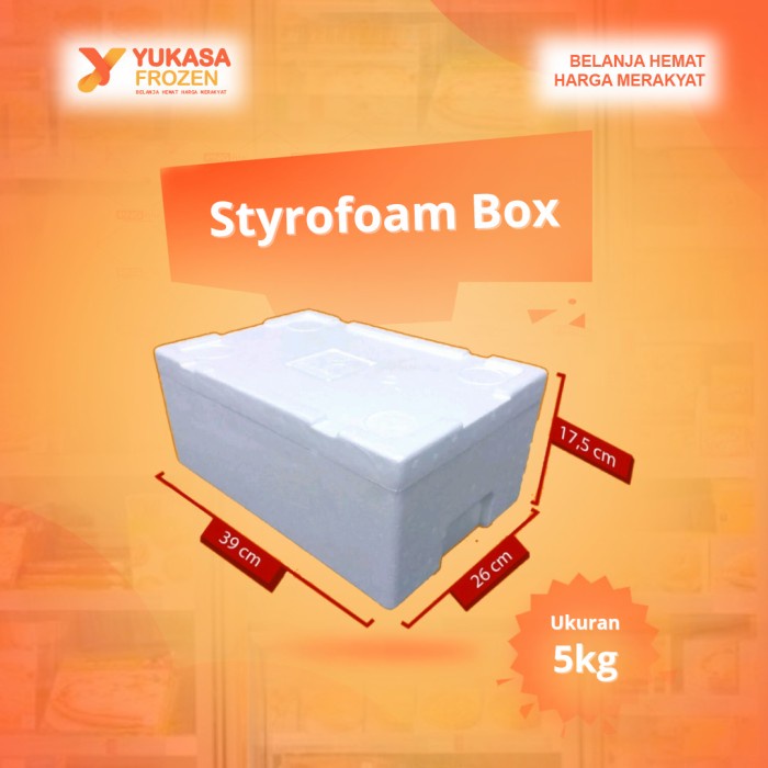 Styrofoam Box 5kg Cooler Box