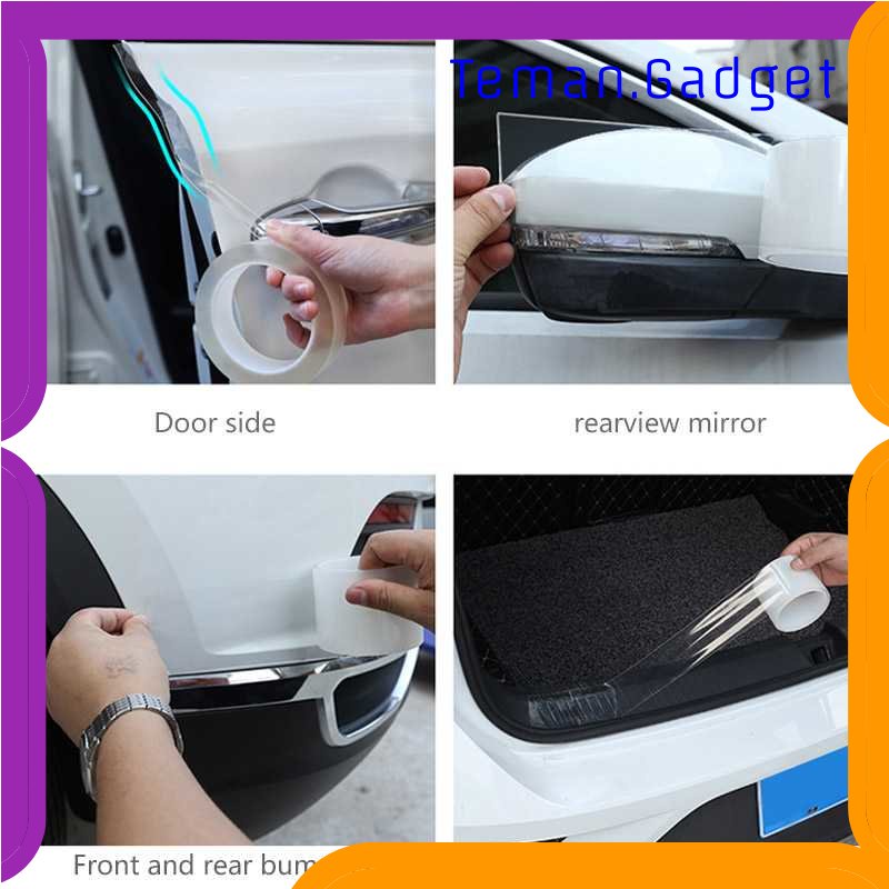 TD - OTO SEAMETAL Stiker Pelindung Mobil Car Scratchproof Protector Tape 3 m - C39906