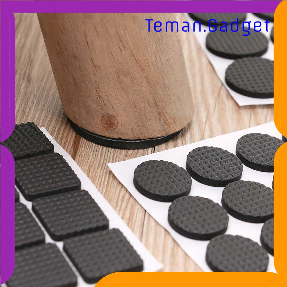 TG - DPR HOUSEEN Alas Kaki Meja Lemari Kulkas EVA Pad Model Bulat 16 PCS - NY24