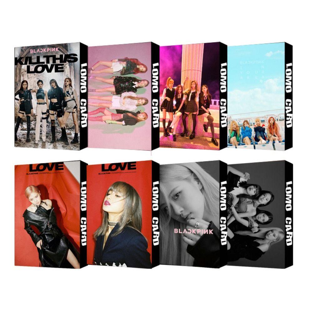 Mxbeauty Blackpink Postcards Fans Lisa Asrama Cetak Foto Kamar Tidur Album Idola Cewek Grup Kartu Blackpink