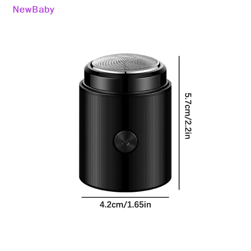 Newbaby USB Rechargeable Mini- Alat Cukur Elektrik Portable Untuk Pria r Home Travel ID