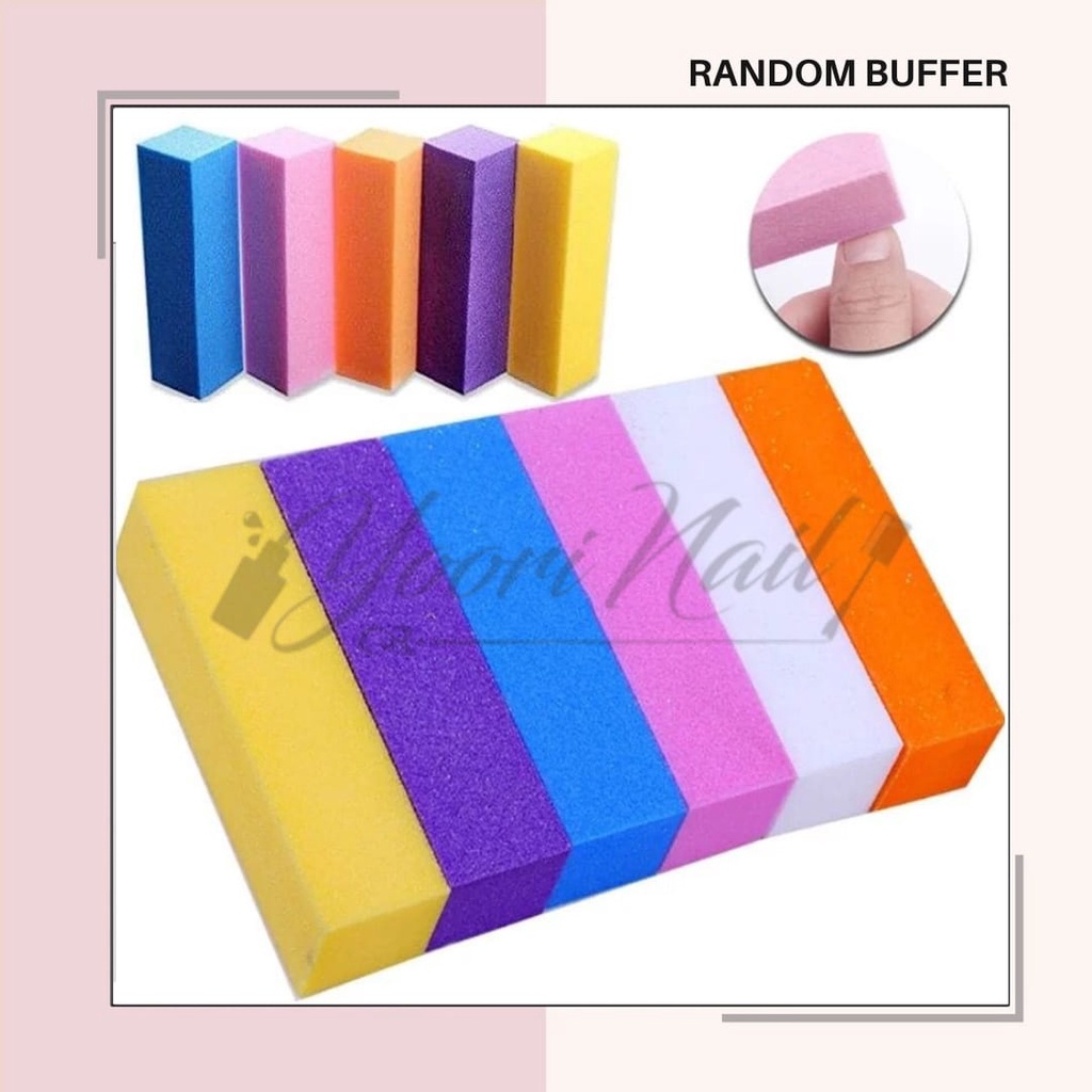 Random buffer sanding bufer buffer nail art gel buffer kasar