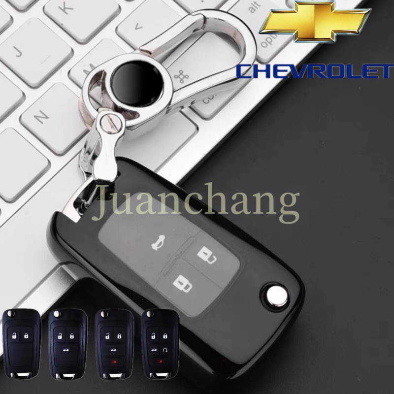 2per3 /4 /5Tombol TPU Penutup Kunci Mobil Untuk Chevrolet Cruze Aveo colorado Trax Sail Malibu Captiva Opel Vauxhall Astra J Corsa Insignia Remote Flip key cover Cas keychain Aksesoris