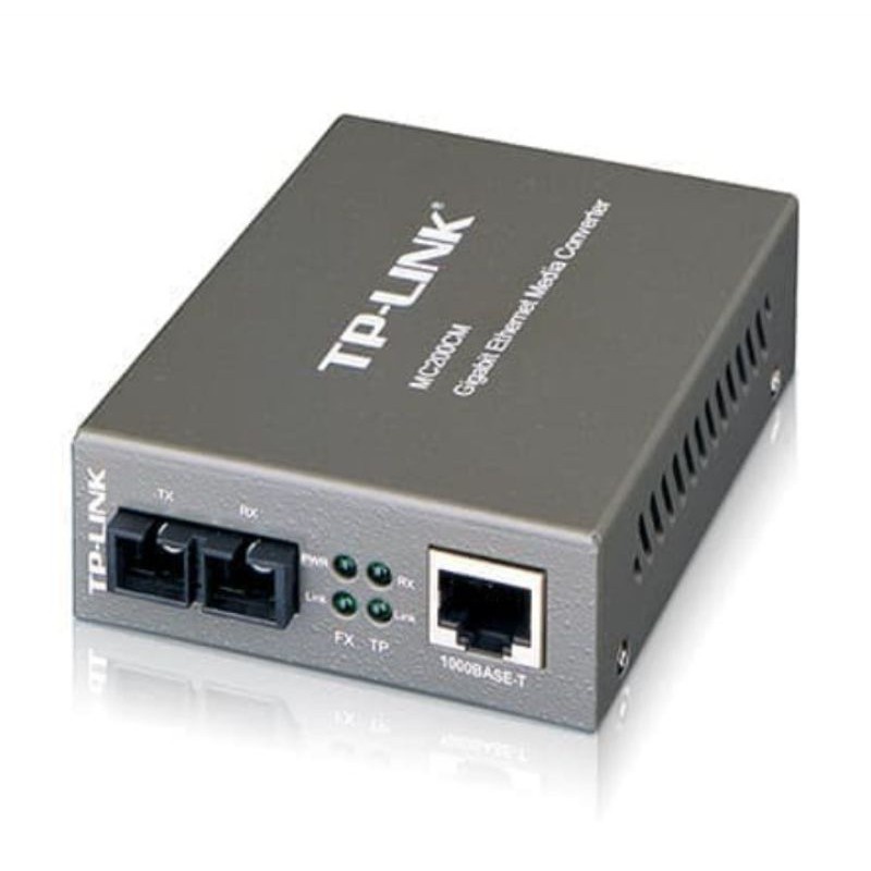 TPlINK TL-MC200CM Media Converter Gigabit Ethernet MC200M N9